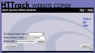 HTTrack  Website Copier Tools mirroring website [upl. by Einahpet]