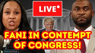 🚨LIVE BREAKING🚨DA Fani Willis Faces CONTEMPT by House Judiciary Committee [upl. by Nilre]