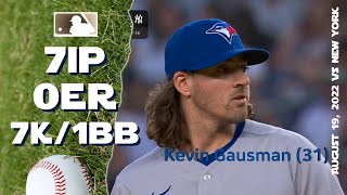 Kevin Gausman  Aug 19 2022  MLB highlights [upl. by Ardnaeel]