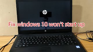 Fix windows 10 startup problems [upl. by Annorah636]