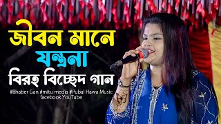 জীবন মানে যন্ত্রনা  Jibon Mane Jontrona  Bhaber gan  biccedgan [upl. by Anaitat918]