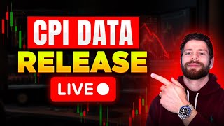 🔴CPI INFLATION DATA  WILL THE STOCK MARKET RUN OR DIP  LIVE TRADING [upl. by Nomae]