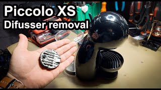 DOLCE GUSTO Piccolo XS  Diffuser plate removal  Video response [upl. by Xuagram]