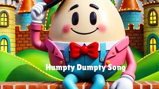 Humpty Dumpty song  Happy Poems for Little Learners [upl. by Rede]