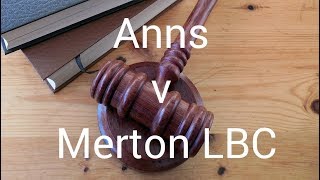 Anns v Merton LBC 1978  Duty of Care in Negligence  Animated Law Case Summary [upl. by Atinej]