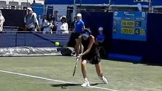 Hsieh Suwei  backhands in Slow motion [upl. by Enileme194]