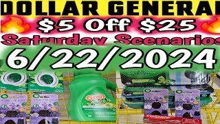 6212024 🔥👀Dollar General Couponing this Week  5off25  dollargeneral  extremecouponing [upl. by Eisenstark]