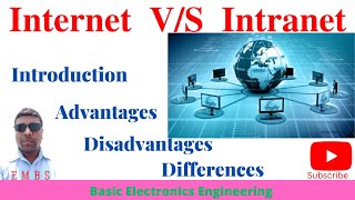 Internet Vs Intranet  Difference between internet and intranet [upl. by Nylde]