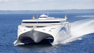 The 10 fastest Catamaran Ferries in 2024 [upl. by Ialokin239]