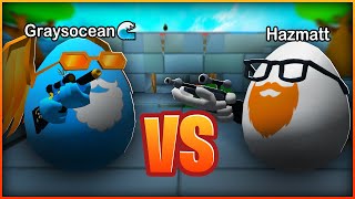 Hazmatt vs Graysocean  Shell Shockers [upl. by Norita]