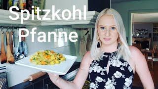 Vegan  Spitzkohl Pfanne  Healthy [upl. by Hedaza]