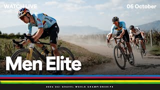 LIVE  Men Elite Race  2024 UCI Gravel World Championships [upl. by Dust]