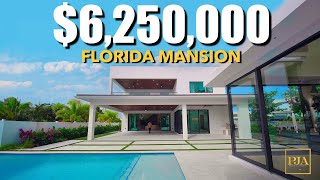 Tour a 6000000 FLORIDA MANSION  Luxury Home Tour  Peter J Ancona [upl. by Ramirol]