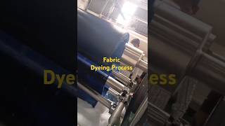 Fabric Dyeing Process  Textile industry  textile ytshorts fabric [upl. by Elime]