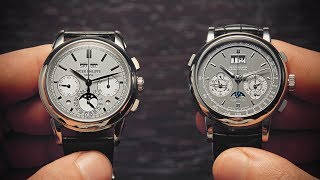 Clash of the Titans Patek Philippe vs A Lange amp Söhne  Watchfinder amp Co [upl. by Chaffin97]