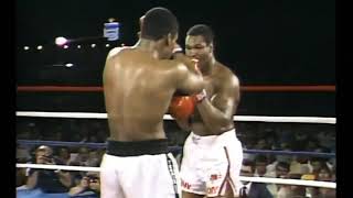 1983 Larry Holmes vs Tim Witherspoon Round 9 The Ring Magazine Round of the Year [upl. by Akimaj]