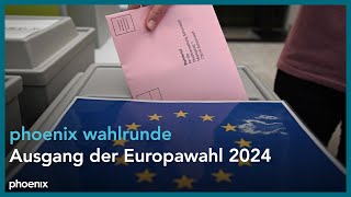 phoenix wahlrunde zum Ausgang der Europawahl 2024 [upl. by Aniram]