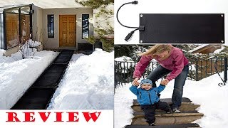 HeatTrak Heated Snow Melting Walkway Mat REVIEW [upl. by Yaron]