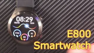 E800 Smartwatch  noninvasive Blood glucose uric acid blood fat laser therapy spo2 smartwatch [upl. by Chassin]