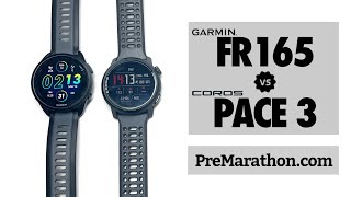 Garmin Forerunner 165 vs Coros Pace 3 comparativa  Pros  Contras [upl. by Siugram]