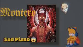 Lil Nas X  MONTERO Piano  Reverbed  Sad Version  montero [upl. by Mcclenon464]