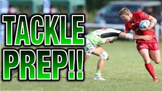 RUGBY PAD TACKLING DRILL [upl. by Amiarom336]