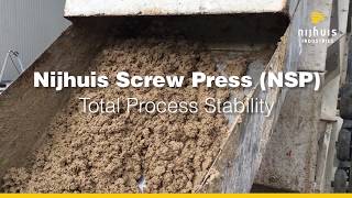 Nijhuis Screw Press  Total Process Stability [upl. by Hendel]