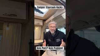 Kein Platz Kein Problem Camper Stauraum Hacks mädes vanlife campervanausbau expertentipps [upl. by Satsoc]