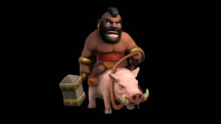 Clash Royale Hog Rider Sounds [upl. by Norra101]