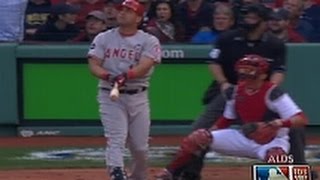 2009 ALDS GM3 Moraless solo homer puts Angels on the board [upl. by Monarski331]