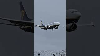 Ryanair FR B738M arrival [upl. by Ayanaj]