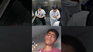 Lift Prank by 😜😱😂rj Naved  lift Prank  prank video  funny video liftprank shorts reaction [upl. by Mord776]