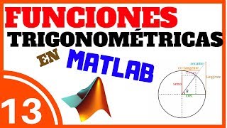 13 🐧 Funciones Trigonométricas en MATLAB ► Curso Fácil 🐊 Tutorial 💻 [upl. by Ailssa]