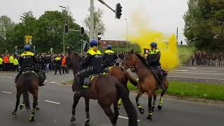 Busreis terug vanuit Arnhem Vitesse  FC Twente [upl. by Adnicul]