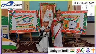 Unity of India 🇮🇳 IWS Ananda 1 Best Performance independenceday Indusworldschool Ludhiana [upl. by Anilek197]