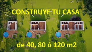 🏡Autoconstrucción Construye tu Casa Bioclimática de 120m2 por menos de la mitad [upl. by Lenuahs781]