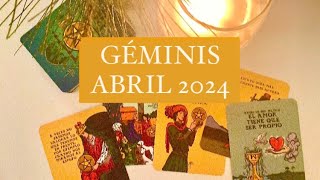 GÉMINIS ABRIL 2024 ♊️ “MOVERTE DE ESE LUGAR INCÓMODO Y SEGUIR”🦋 [upl. by Ddet892]