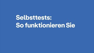 So funktionieren CoronaSelbsttests für zu Hause [upl. by Anoy904]