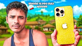 BEGGAR the WINNER of iPhone 16 Pro Max  DAY7 [upl. by Animrac]