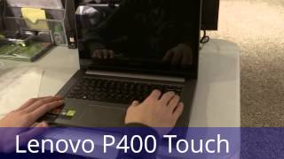 Lenovo Ideapad P400 Touchscreen Laptop Unboxing [upl. by Eceirtal]