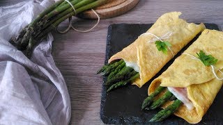 Fagottini di frittata ripieni di asparagi [upl. by Midan]