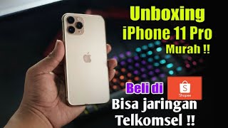 Unboxing iPhone 11 pro wifi only cuma 38  Begini kondisi nya [upl. by Ahsinnek]