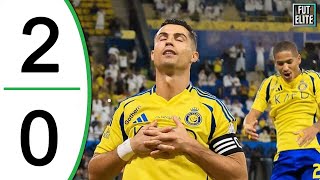 Cristiano Ronaldo Goal  AlNassr vs AlWehda 20 Extended Highlights amp Goals 2024 [upl. by Ahsiemak600]