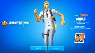 How To Unlock Shadow Or Ghost Midas Fortnite [upl. by Anauqahs]