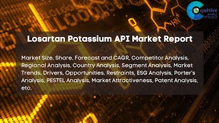 Losartan Potassium API Market Report 2024 Forecast Industry Trendshare PriceMarket Size amp Growth [upl. by Ag]