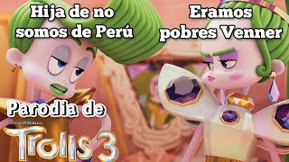 Trolls 3  Parodia  Velvet y Venner y su pasado con la chamba [upl. by Ornie578]