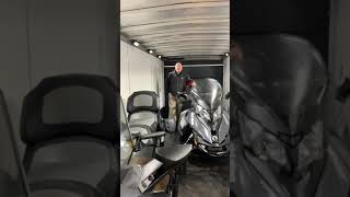 Enclosed Snowmobile Trailer Inside View [upl. by Randy]