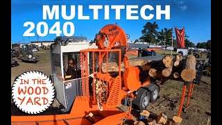 Multitek 2040XP2  Wood Processor at the Logging Expo 2021  450 [upl. by Gusta224]