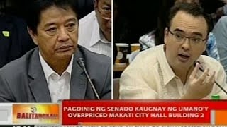 Pagdinig ng Senado kaugnay ng umanoy overpriced Makati City Hall Building 2 [upl. by Trik]