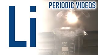 Lithium  Periodic Table of Videos [upl. by Mieka]